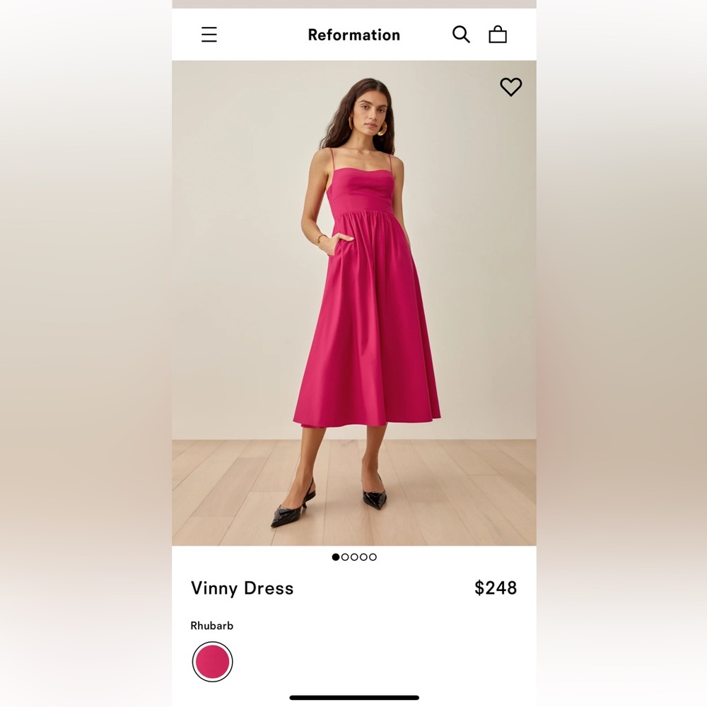 Reformation Vinny dress